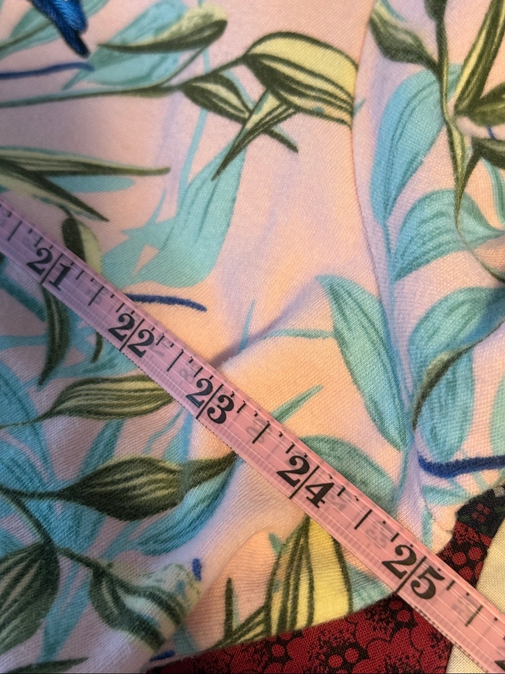 Quacker Factory XL soft pink 100% cotton top embroidered rhinestone birds NWOT - Picture 10 of 12